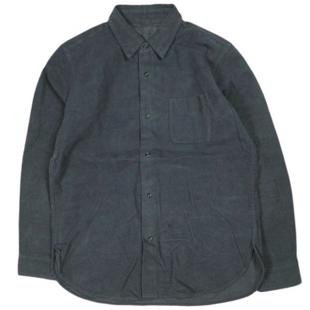 un/unbient アン 日本製 BRITISH MOLESKIN REGULAR COLLAR SHIRTS 