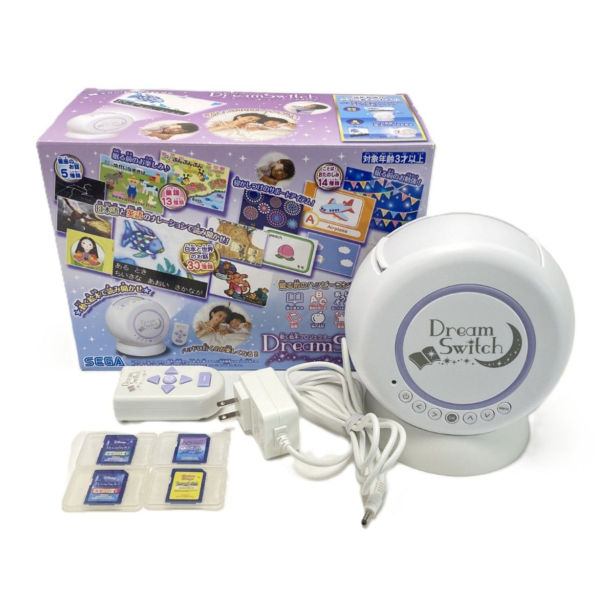 セガフェイブ動く絵本プロジェクター DreamSwitch ANPANMAN ドリーム 