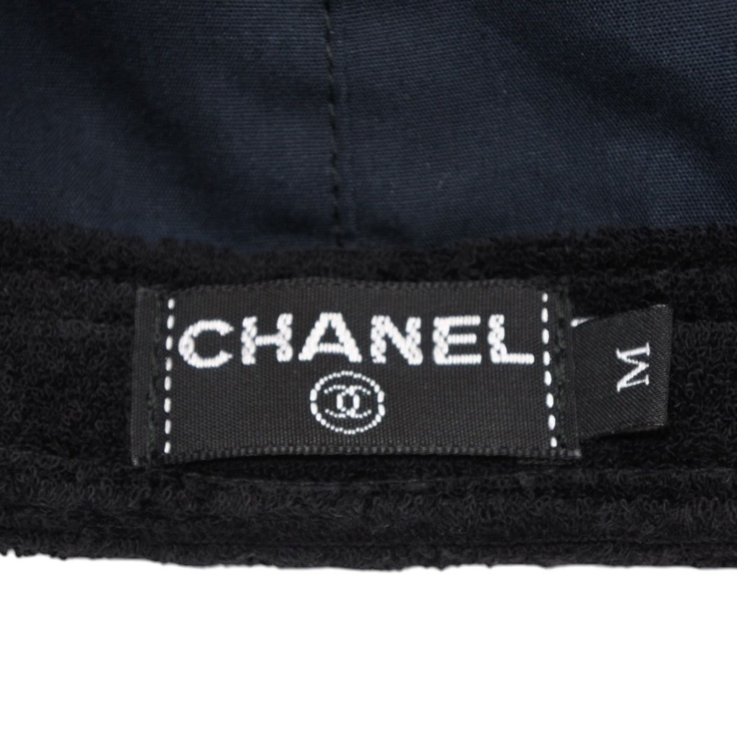 極美品 CHANEL シャネル ハートココマーク パイルキャップ サイズM