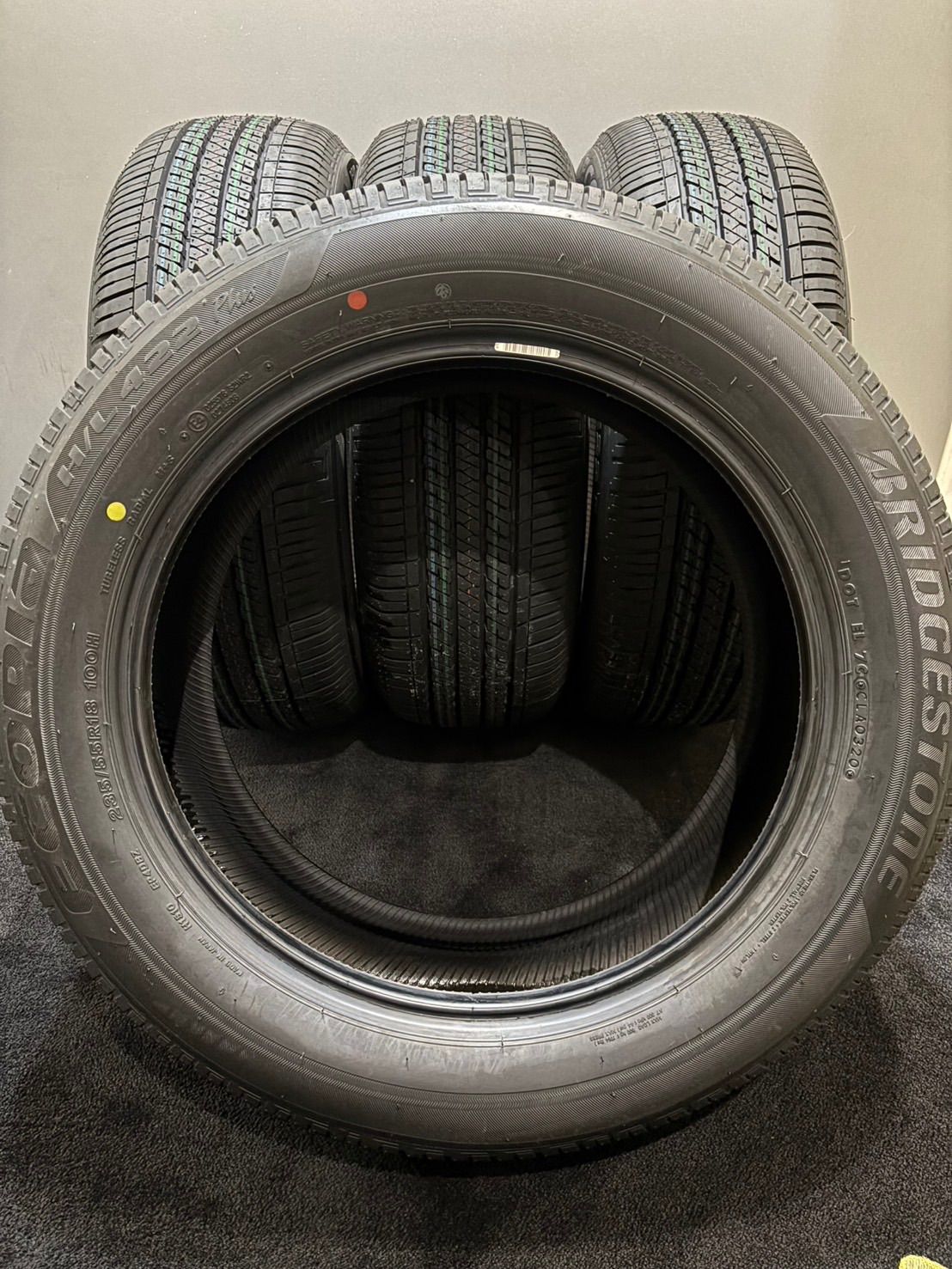 ☆新車外し品 235/55R18 BRIDGESTONE/ECOPIA H/L 422 PLUS 20年製 夏