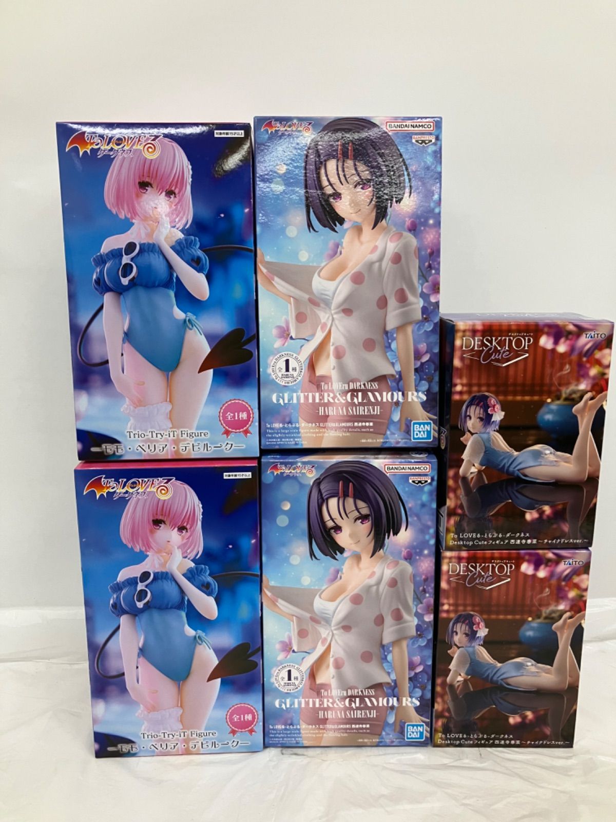 未開封 To LOVEる フィギュア 3種6個セット LF4D58 f107 - メルカリ