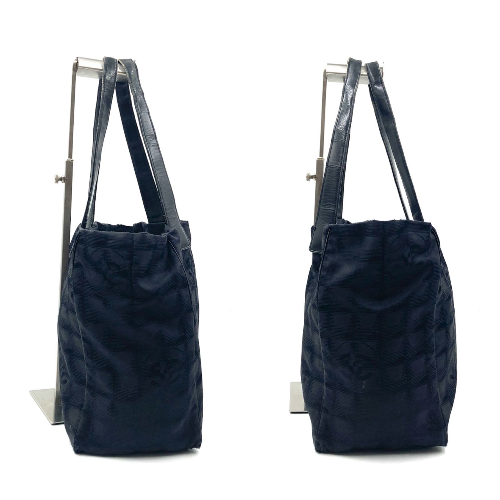 CHANEL シャネル ニュートラベルライン トートバッグ ココマーク 