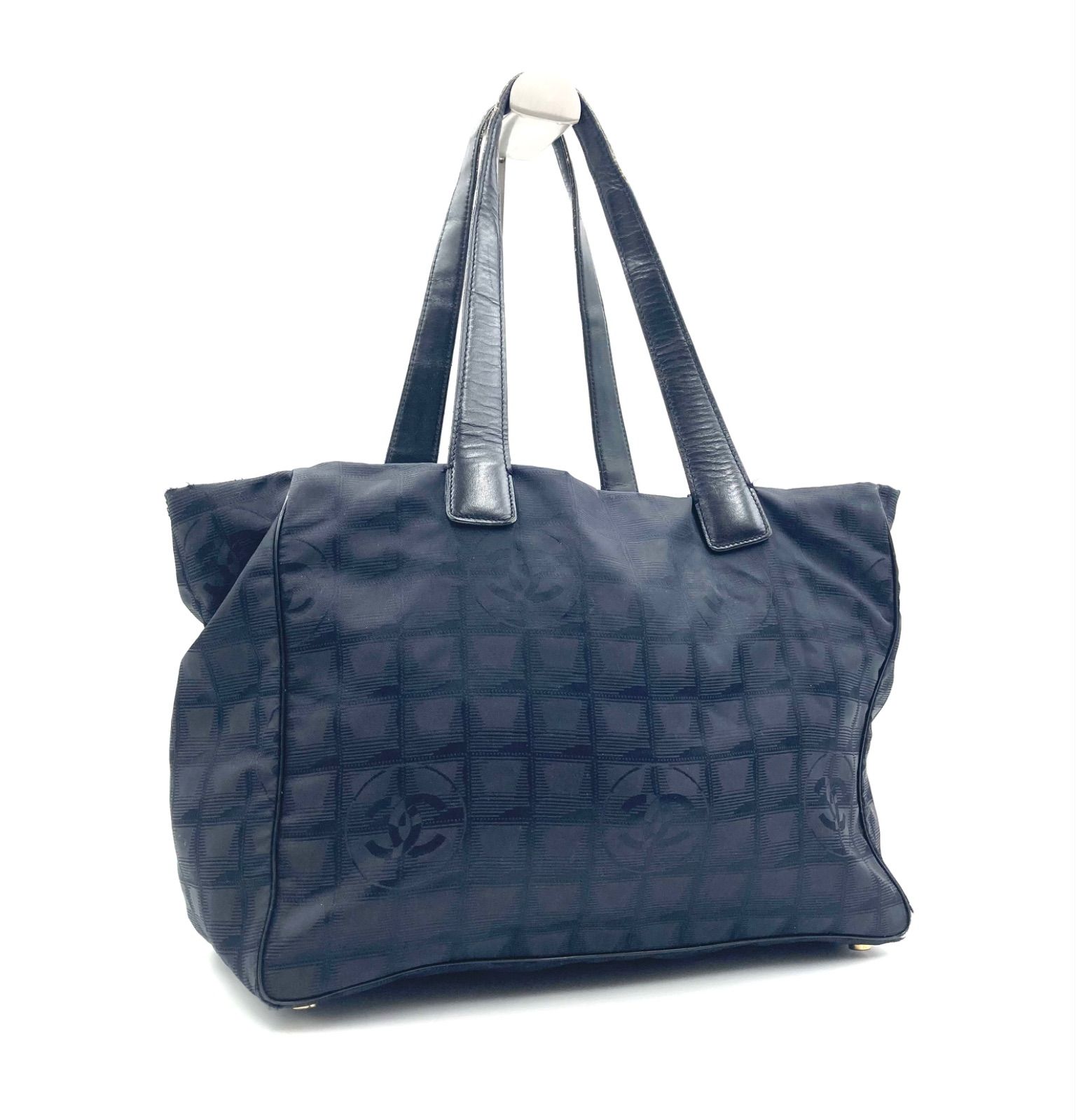 CHANEL シャネル ニュートラベルライン トートバッグ ココマーク 