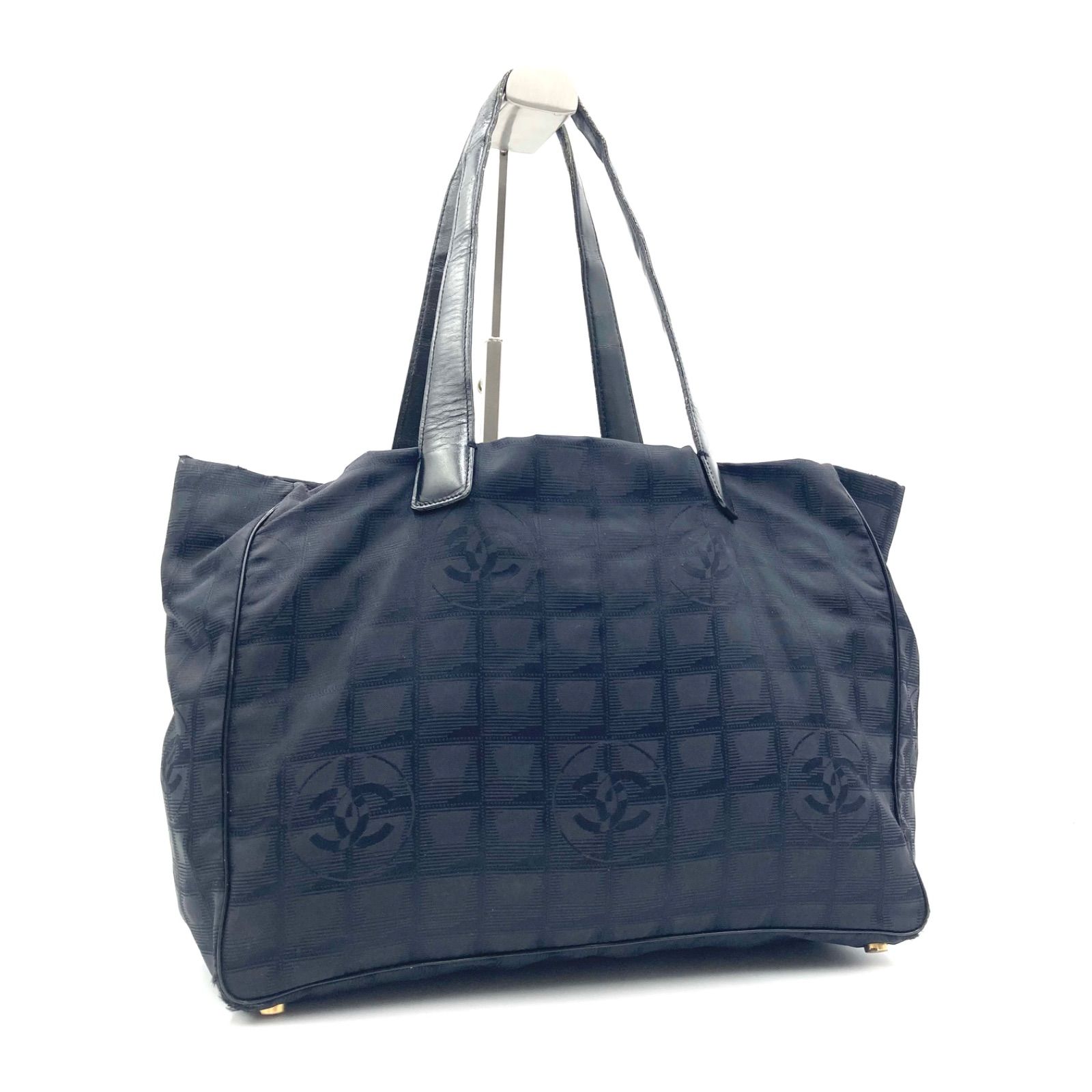 CHANEL シャネル ニュートラベルライン トートバッグ ココマーク 