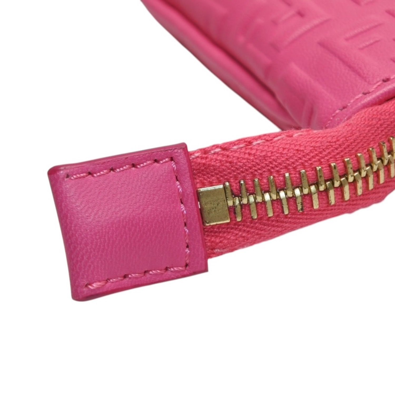 極美品 FENDI フェンディ フリンジポーチ ミニ 8M0244 2220-BRF-108
