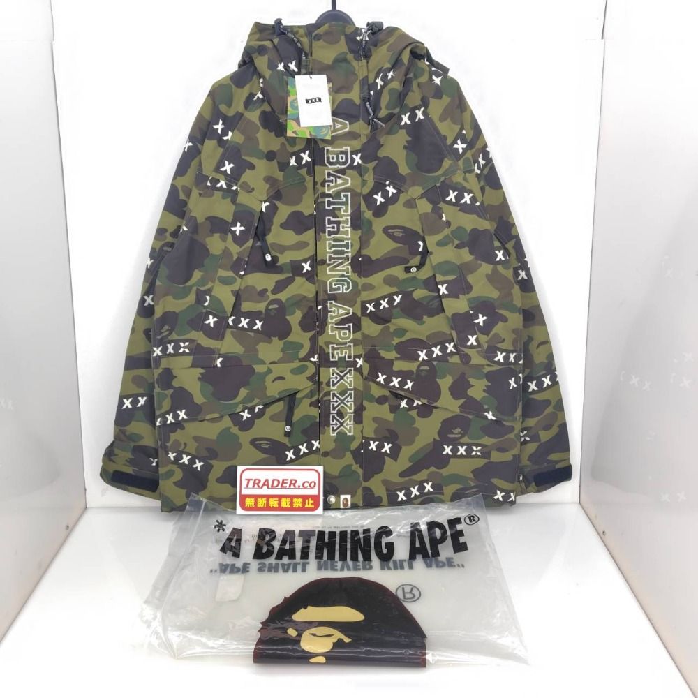 05w20552 A BATHING APE X GOD SELECTION XXX スノーボードジャケット