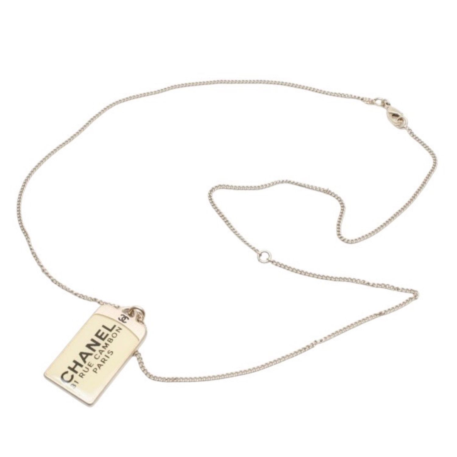 極美品 CHANEL シャネル カンボンライン ネックレス 重量約12.27g 07C 