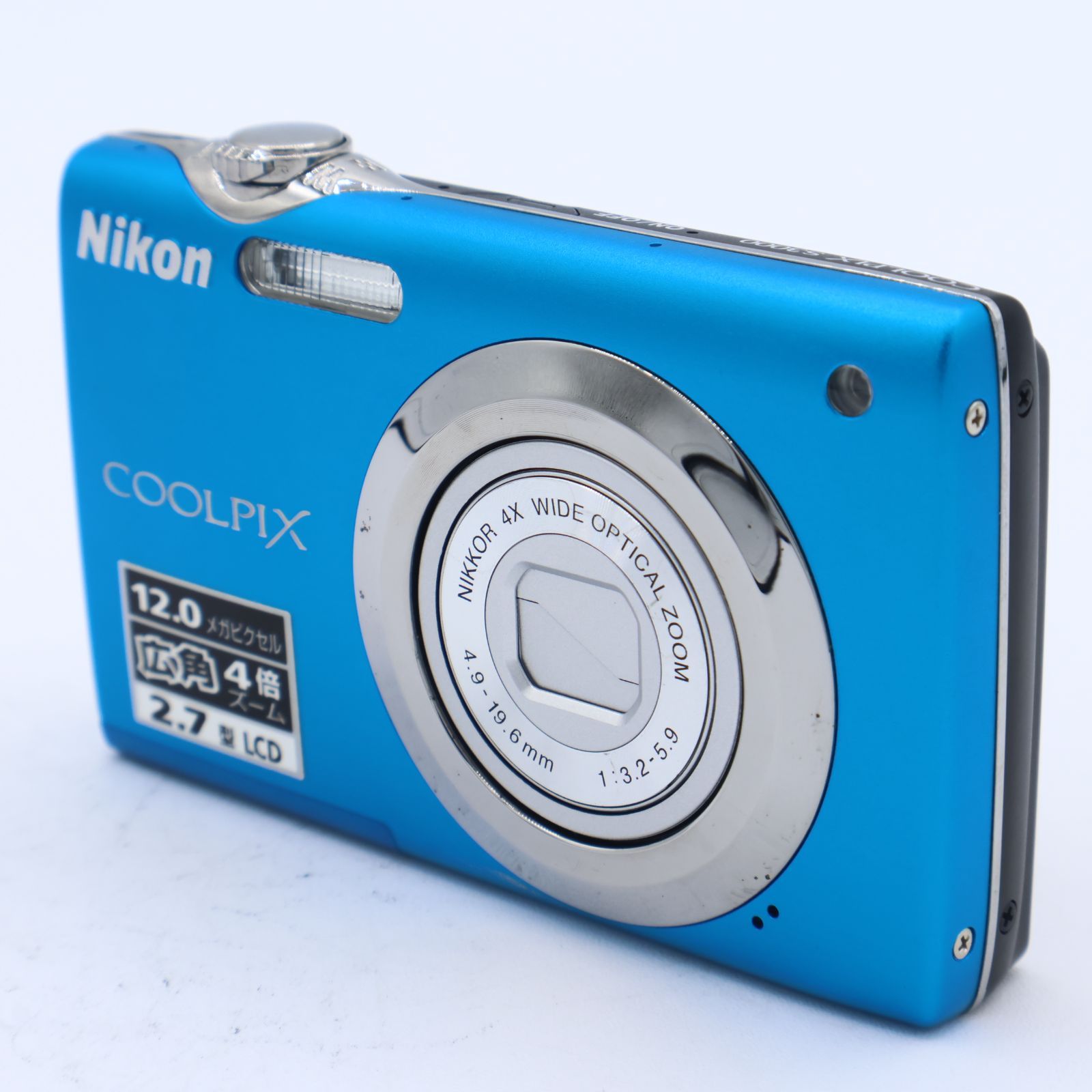 Nikon coolpix s3000 ブルー 動作未確認 Nikon - 動作確認済NIKON