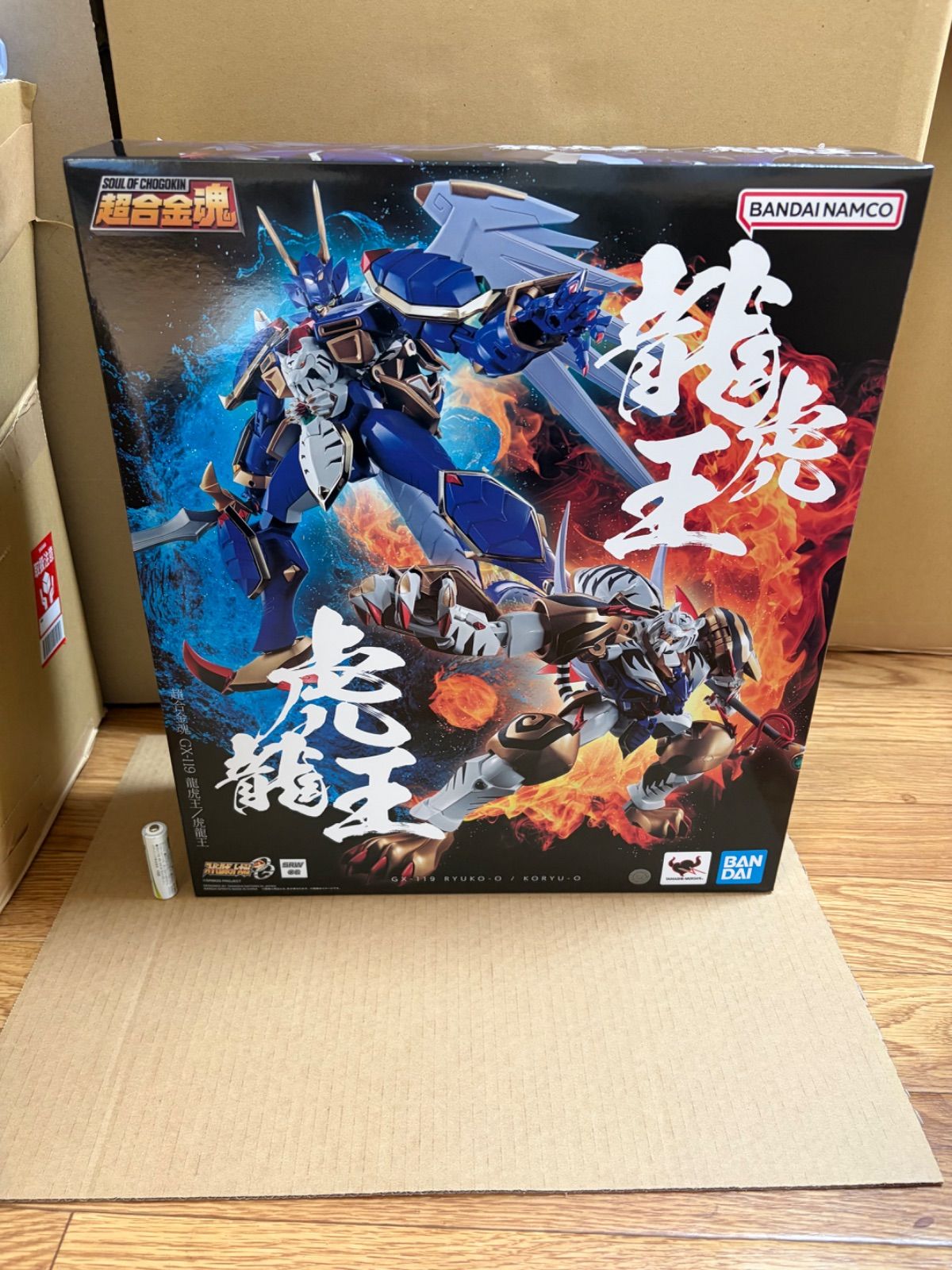TAMASHII NATIONS 超合金魂 スーパーロボット大戦OG GX-119 龍虎王／虎 