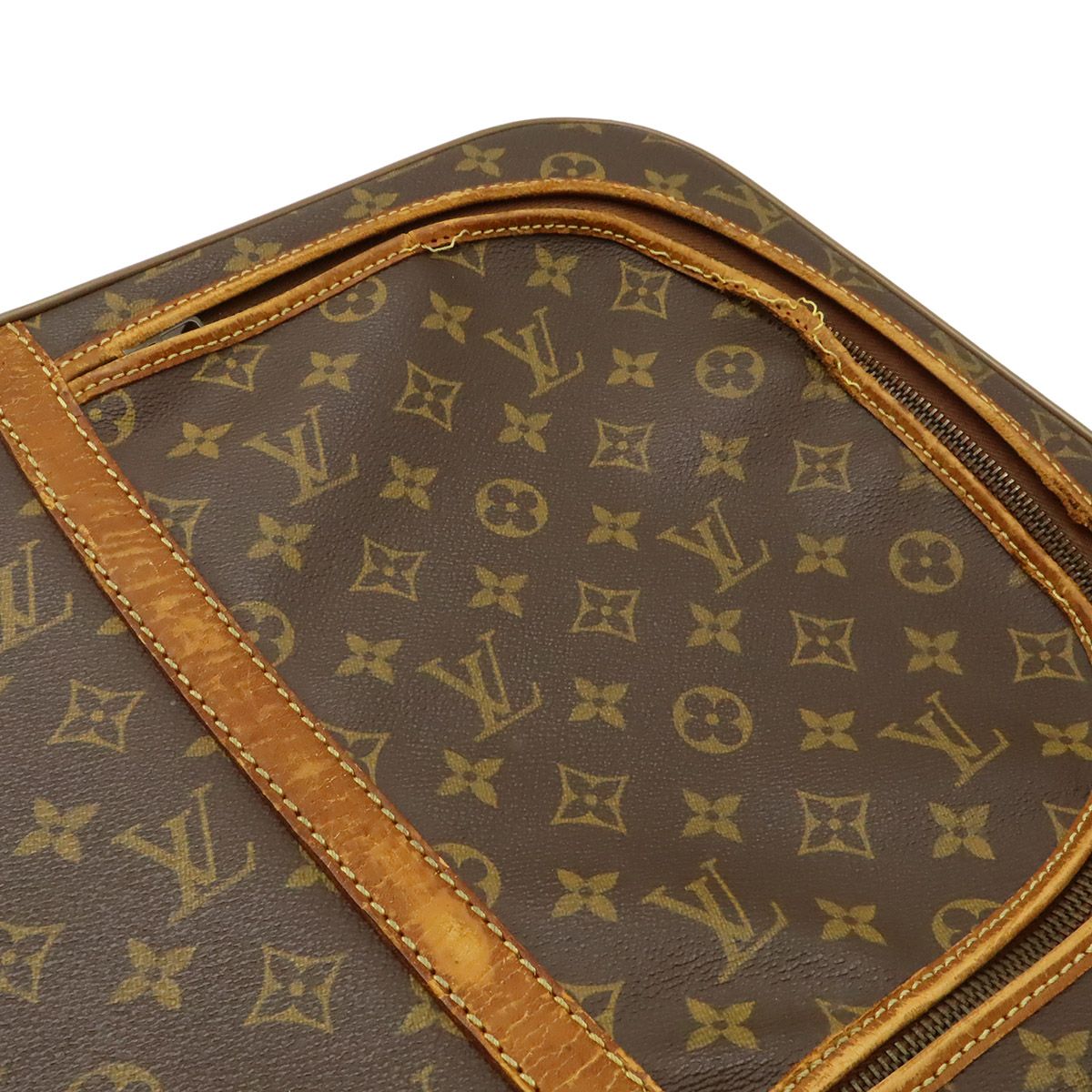 LOUIS VUITTON ルイ ヴィトン モノグラム ヴァリズ テニスバッグ 