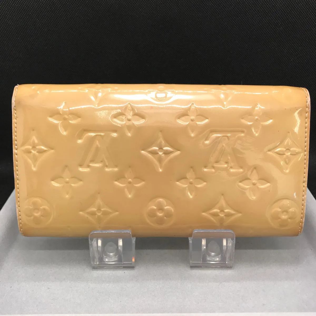 LOUIS VUITTON ルイヴィトン 長財布 ポルトフォイユサラ ヴェルニ 