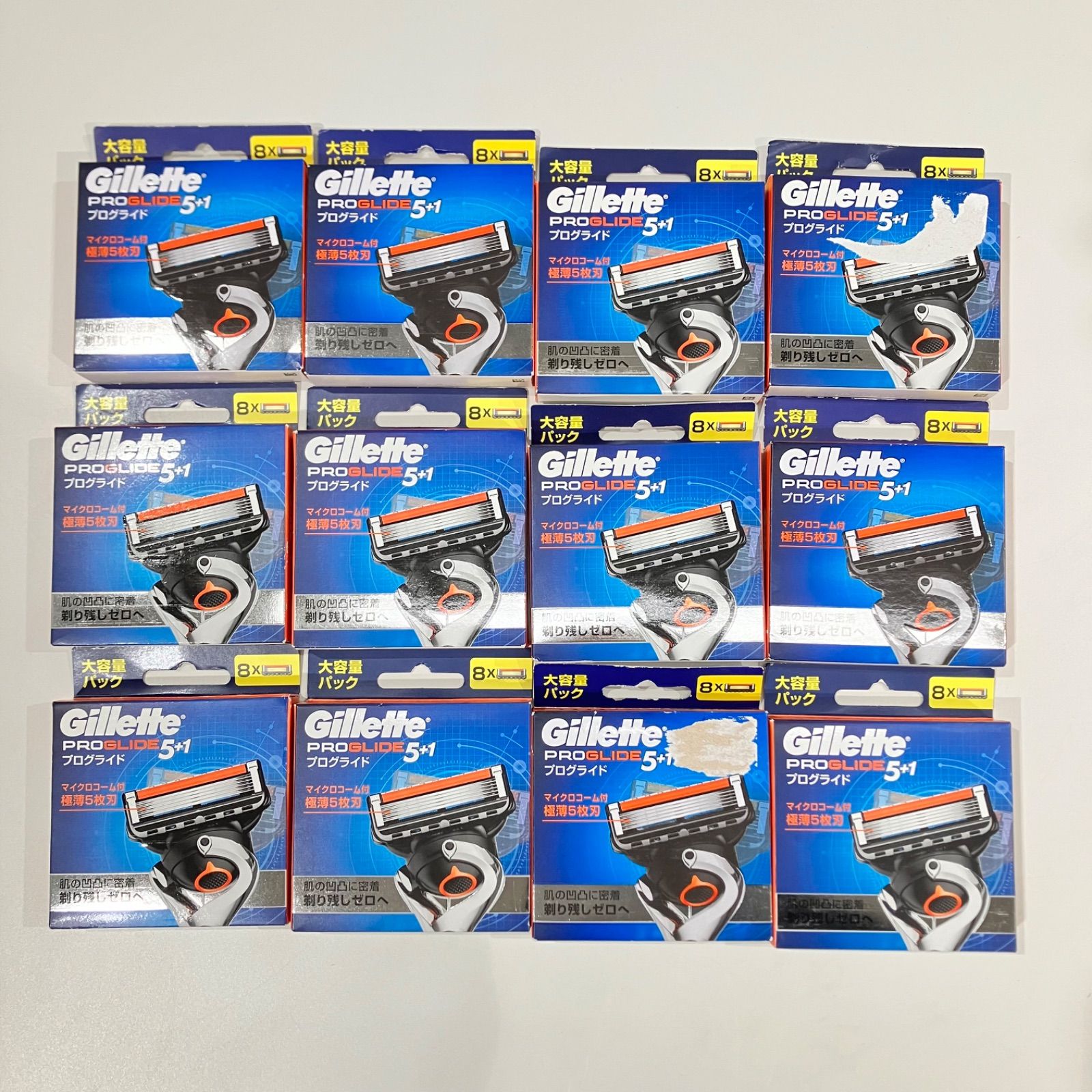Gillette ジレット プログライド 5+1 替刃 8個入り×12箱 【未使用品 