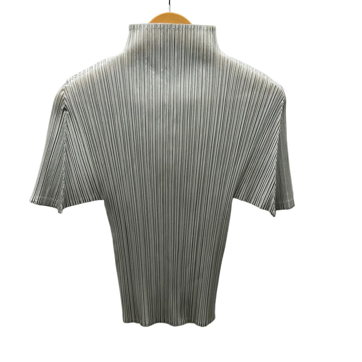 PLEATS PLEASE(プリーツプリーズ) 半袖カットソー サイズ3 L