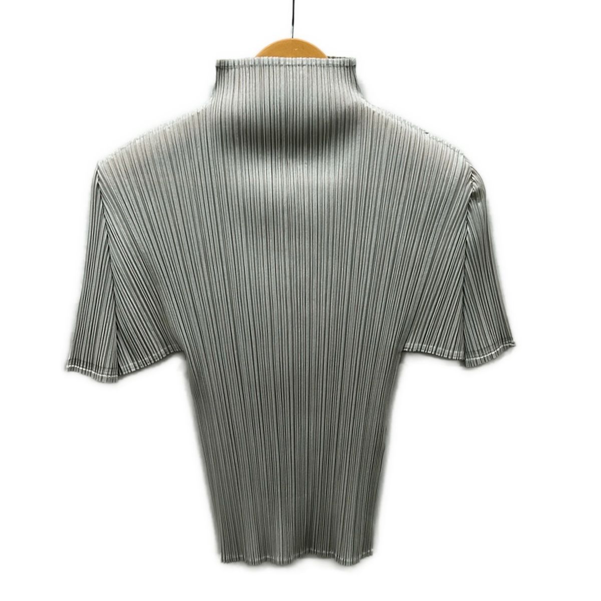 PLEATS PLEASE プリーツハイネック半袖 PLEATS PLEASE プリーツプリーズ ISSEY MIYAKE ハイネック 半袖