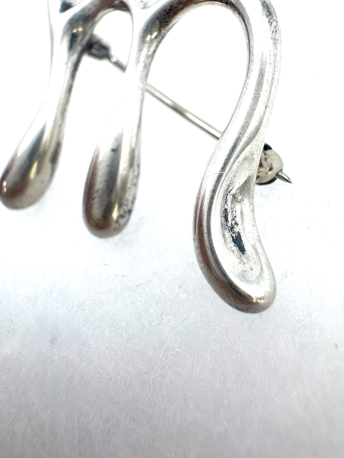 TIFFANY&Co. ティファニー イニシャル M ブローチ シルバー925 保存袋