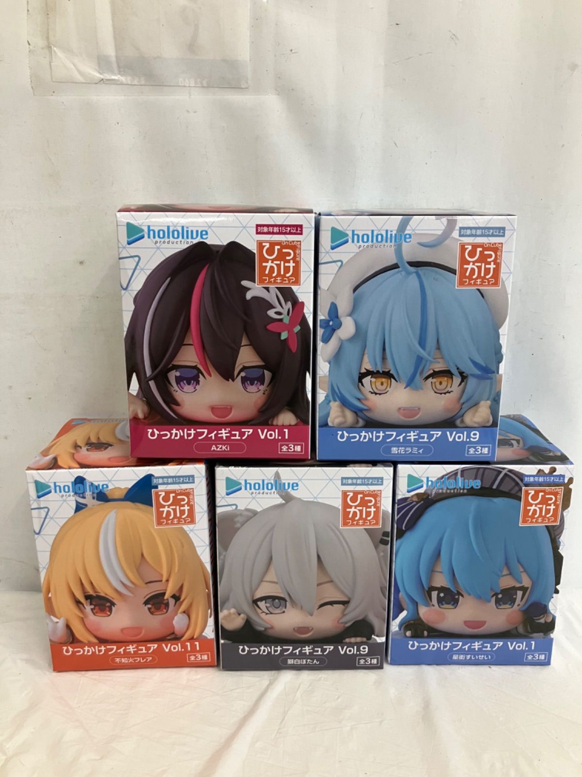 未開封 hololive ホロライブ ひっかけ フィギュア 5種 LF4C86 f107