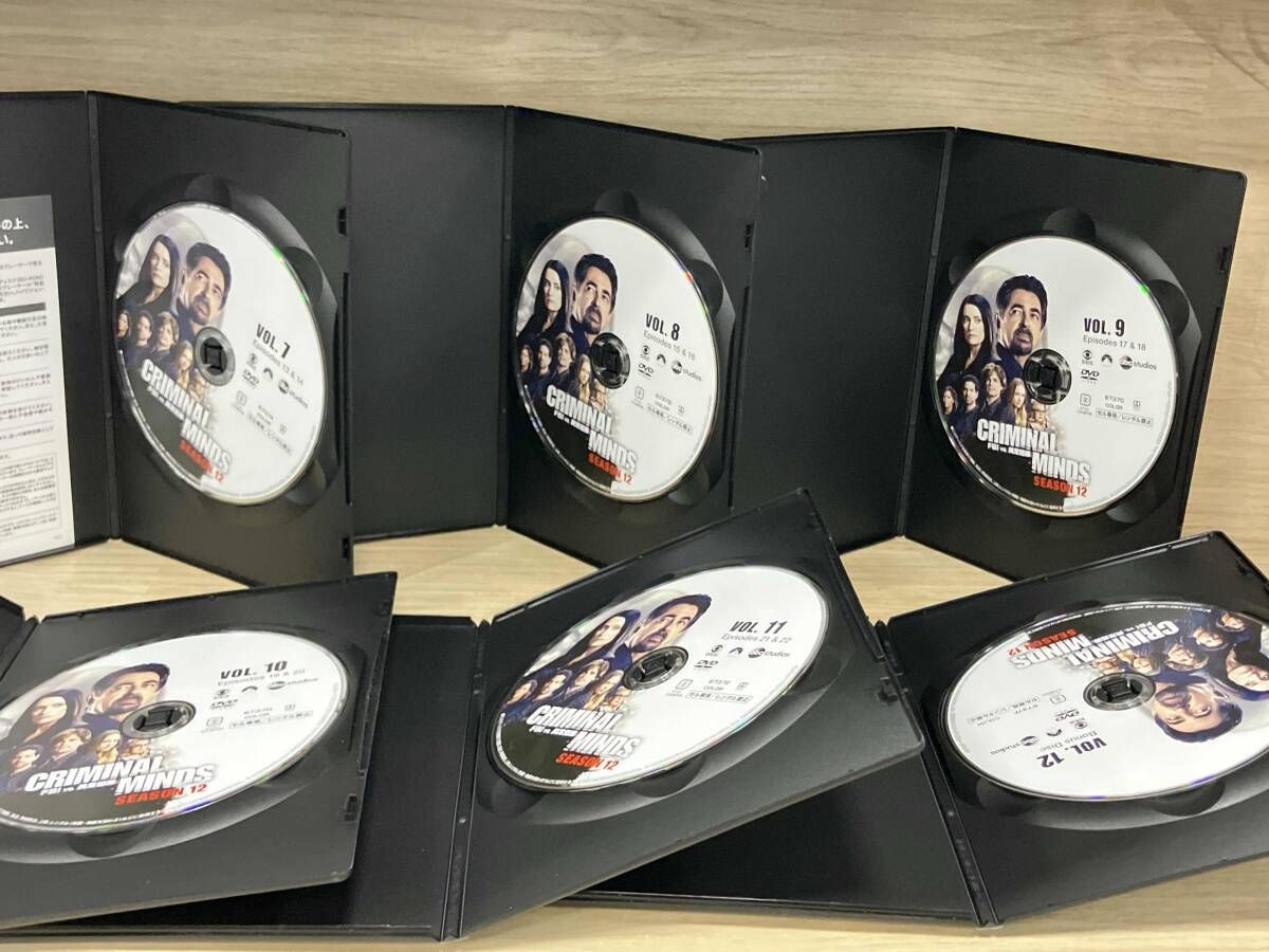 DVD クリミナル・マインド/FBI vs.異常犯罪 シーズン12 コレクターズ