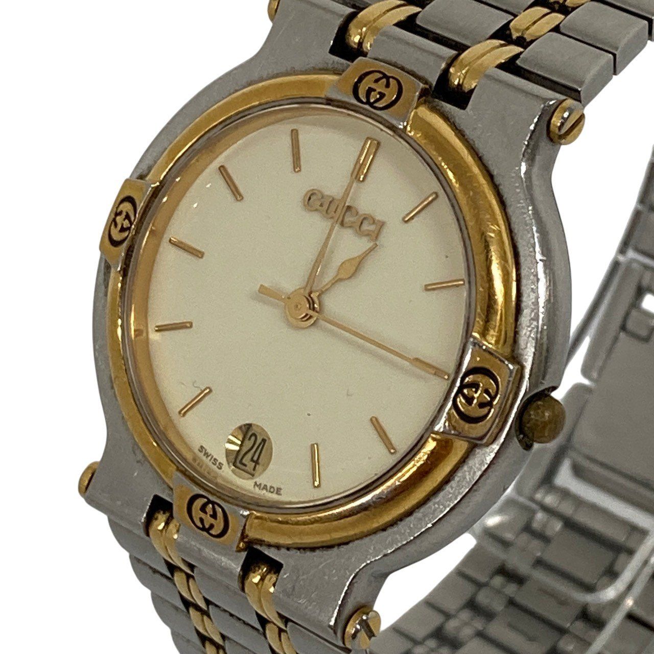 GUCCI/グッチ/9000M/ステンレススチール/クォーツ/稼働/腕時計/メンズ 