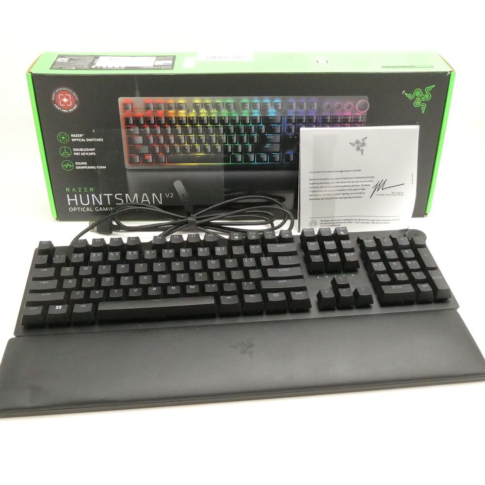 Razer Huntsman V2 日本語配列赤軸キーボード Amazon.co.jp: Razer Huntsman V2 Tenkeyless Linear Optical Switch