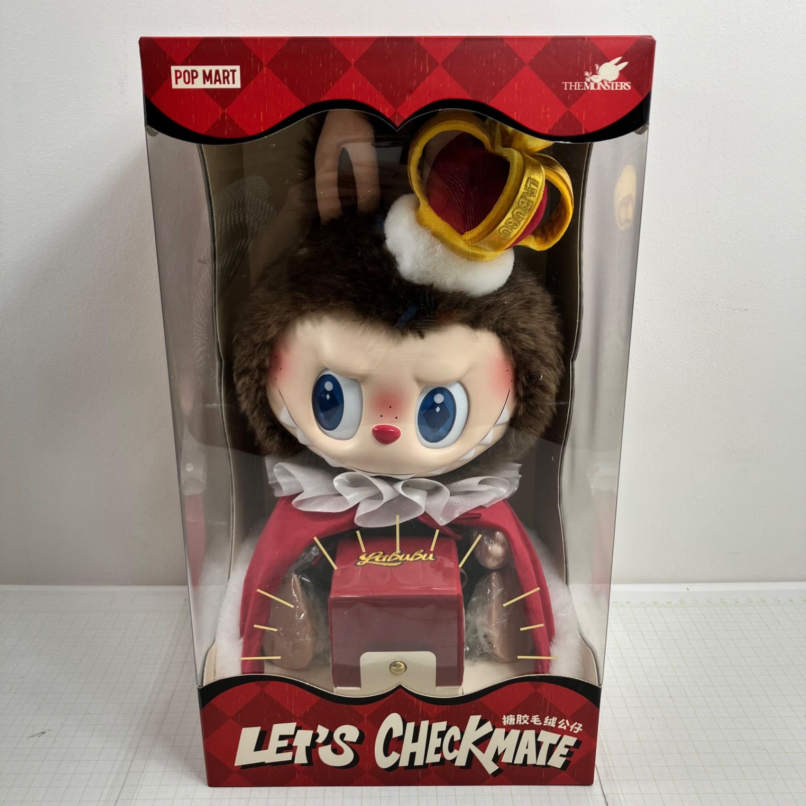瀬戸店】未開封 POP MART THE MONSTERS Let's Checkmate ぬいぐるみ