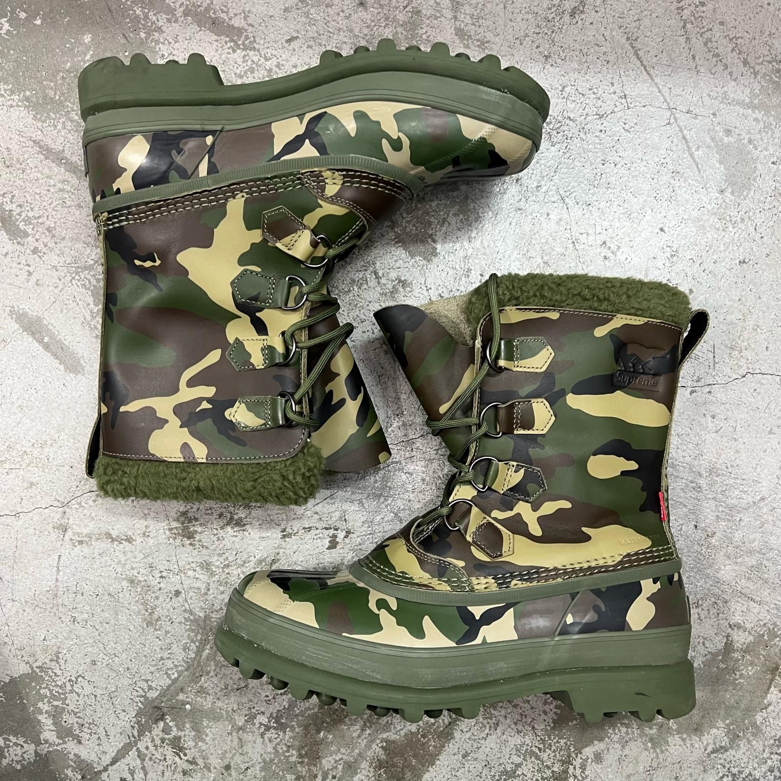Supreme × SOREL 24AW Caribou Boot ボア ブーツ シュプリーム 