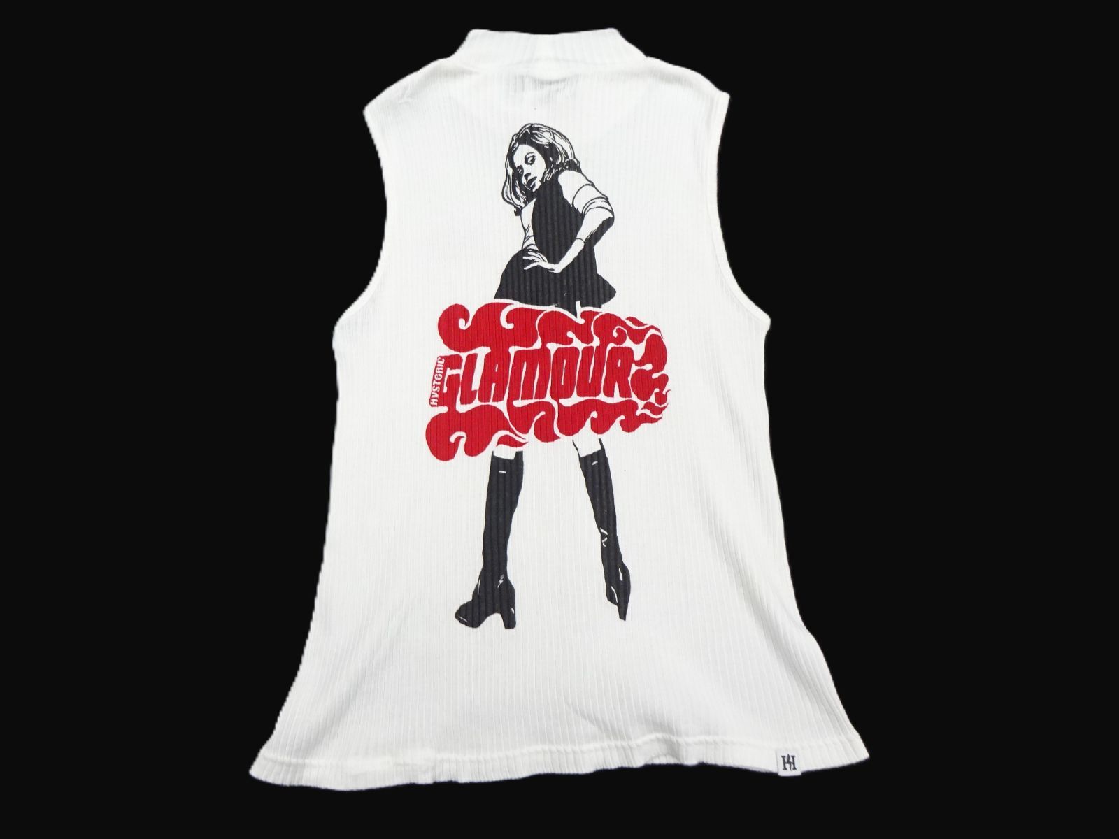 HYSTERIC VIXEN GIRL ノースリーブ HYSTERIC GLAMOUR ヒステリックグラマー VIXEN GIRL ノースリーブ
