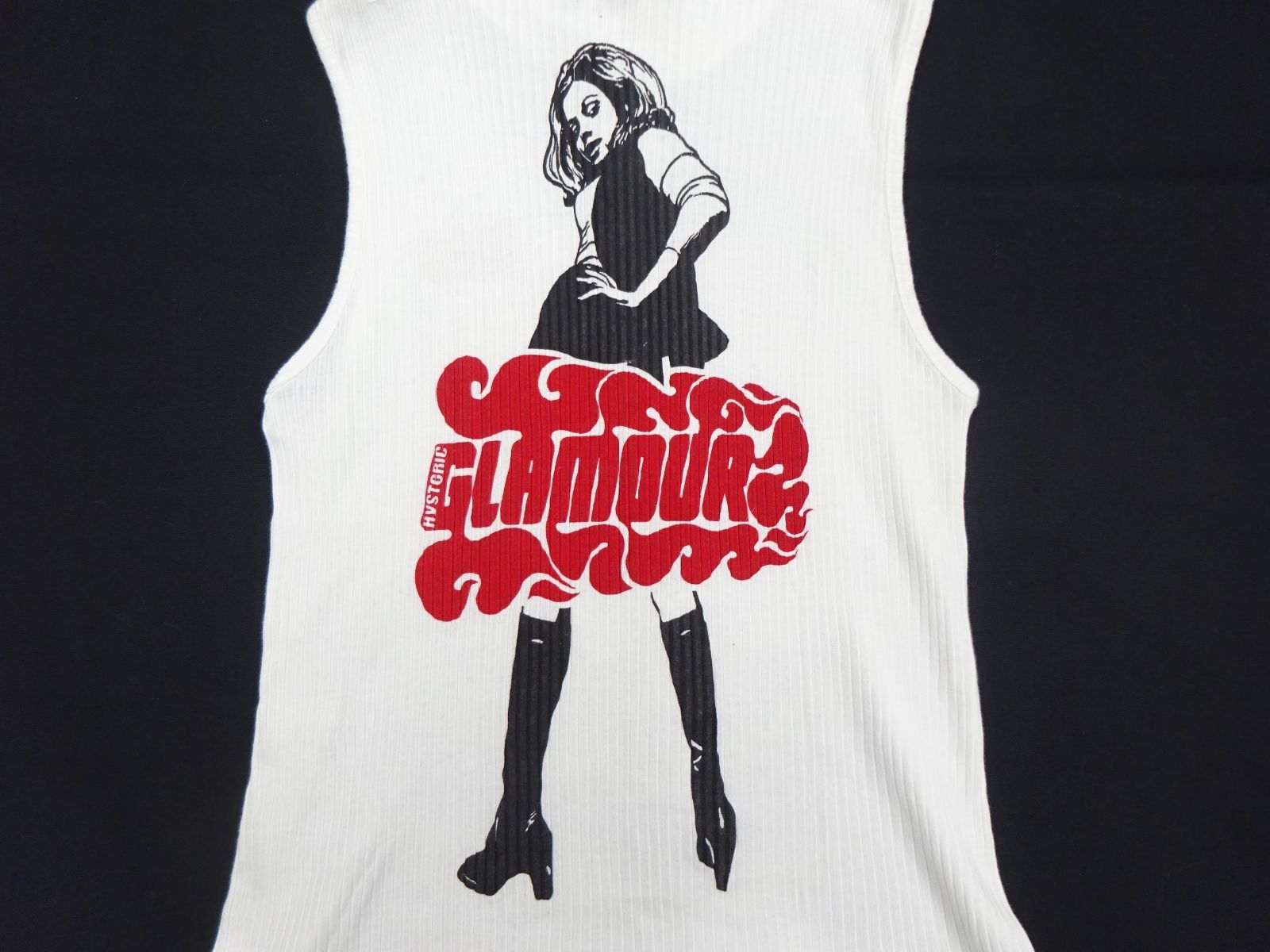 HYSTERIC VIXEN GIRL ノースリーブ HYSTERIC GLAMOUR ヒステリックグラマー VIXEN GIRL ノースリーブ
