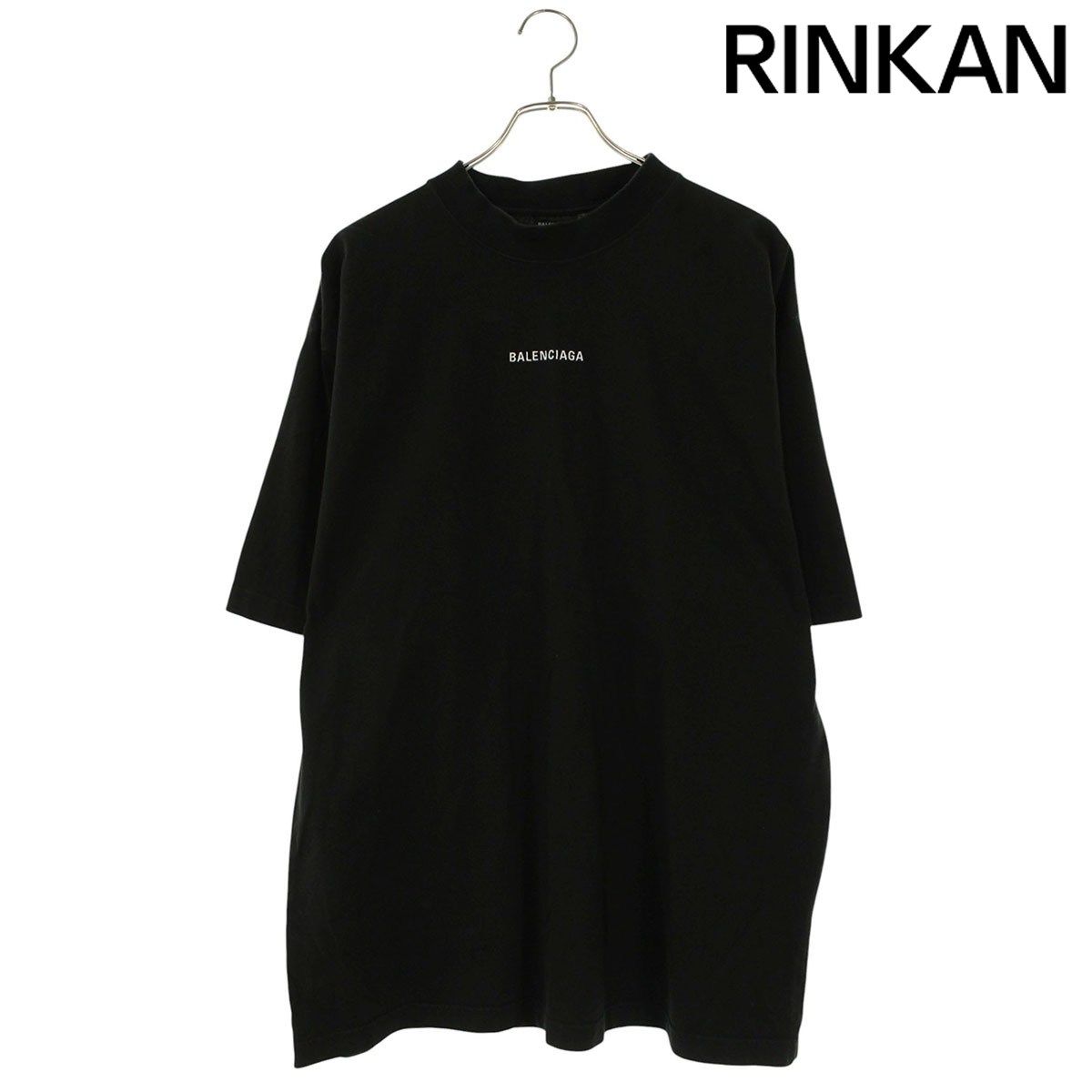 バレンシアガ 764235 TPVK1 ロゴ刺繍Tシャツ メンズ XL - メルカリ