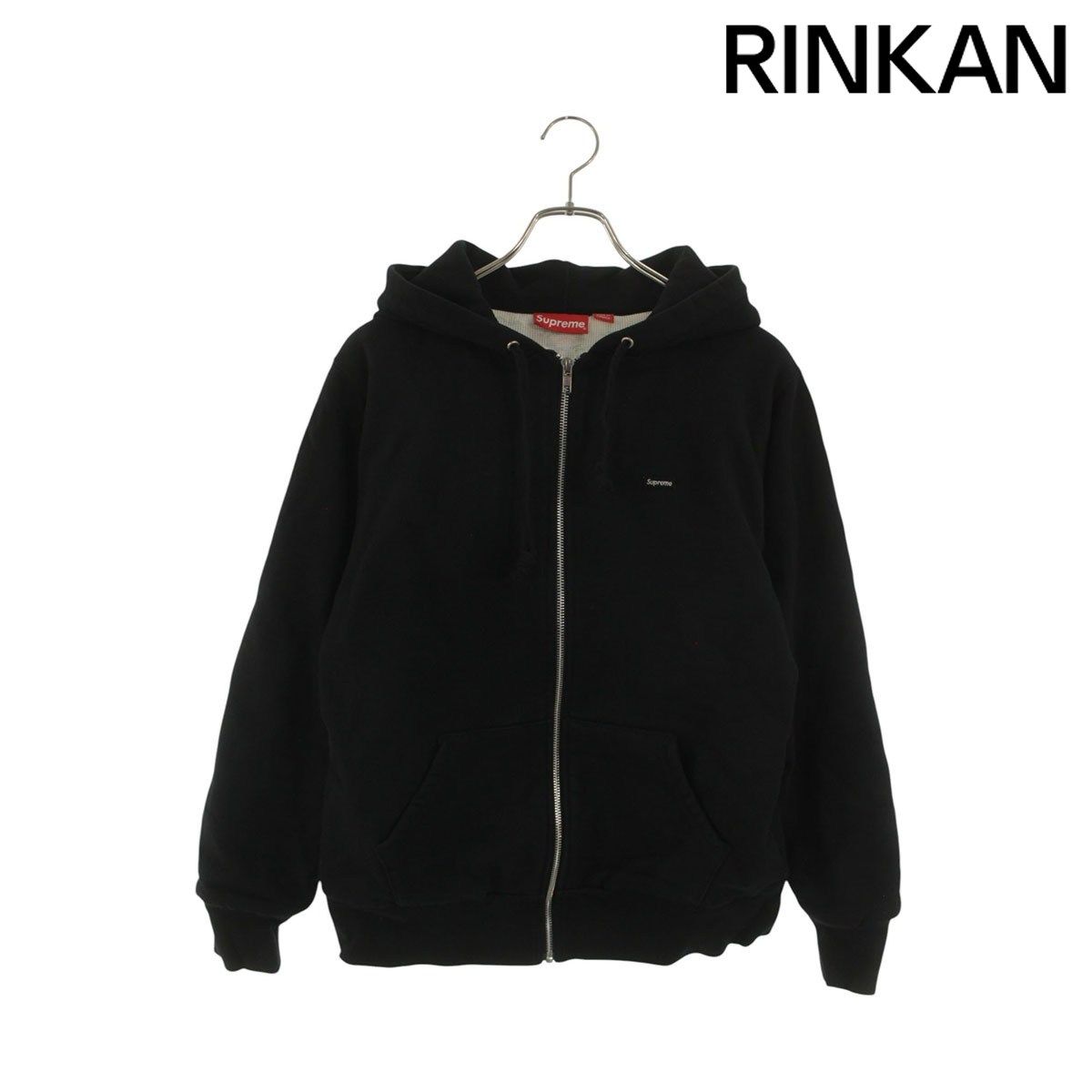 シュプリーム Small Box Logo Thermal Zip Up Hoodie スモールボックス 