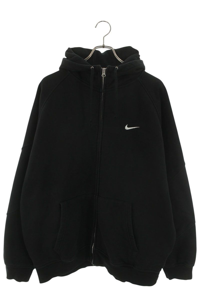 シュプリーム ×ナイキ NIKE 25SS HF9633-010 zip Up Hooded Sweatshirt