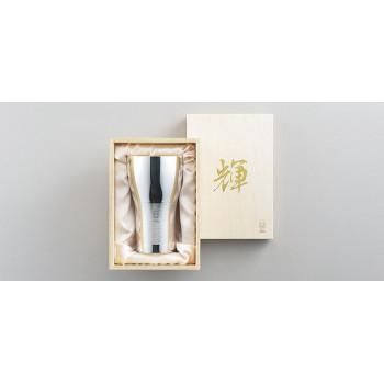 輝純銅ビアタンブラー(銀仕上げ)　KG-02