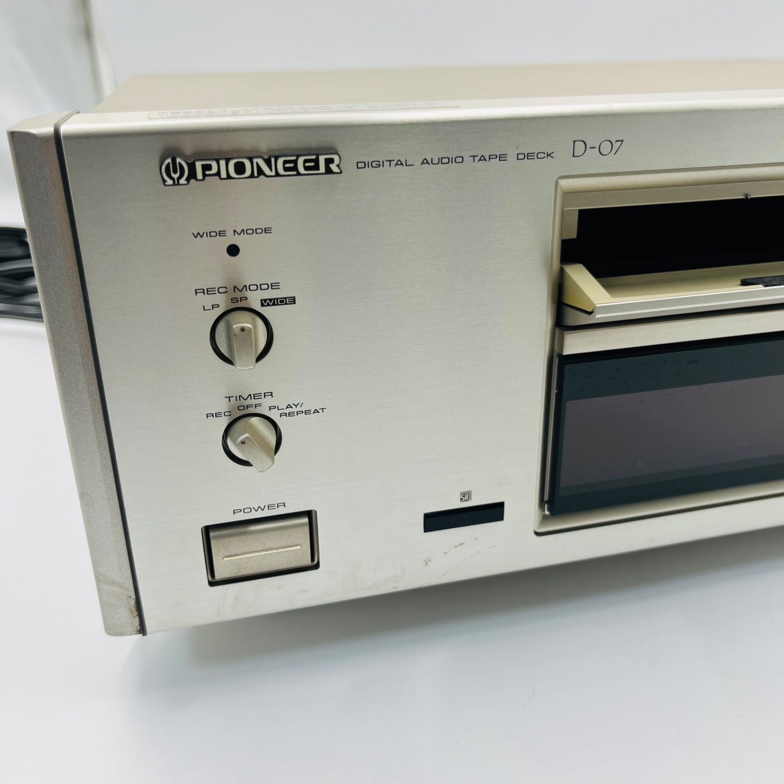 ジャンク品】PIONEER/D-07/DAT/デジタルオーディオテープデッキ/現状品