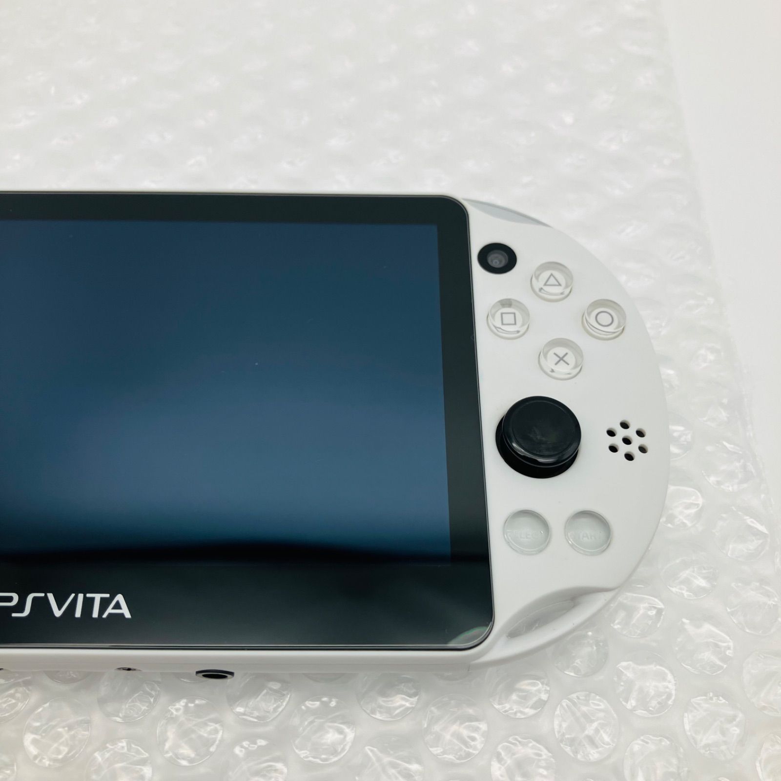 【美品】PSVITA PCH-2000 グレイシャー・ホワイト 箱付き ソニー PSVita WiFiモデル グレイシャー・ホワイト