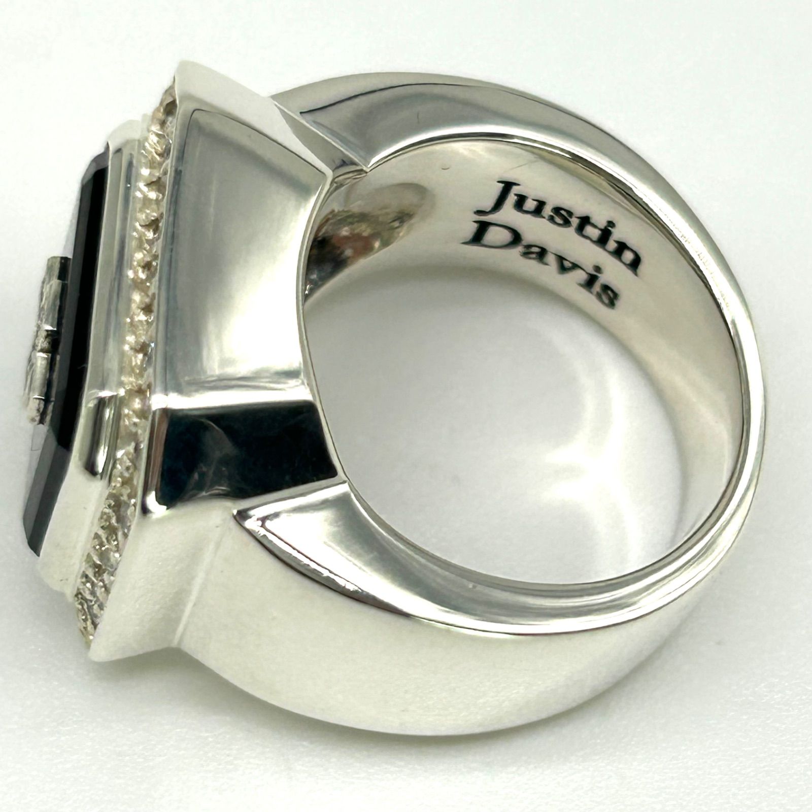 Justin Davis ジャスティンデイビス CRUX リング 指輪 オニキス 