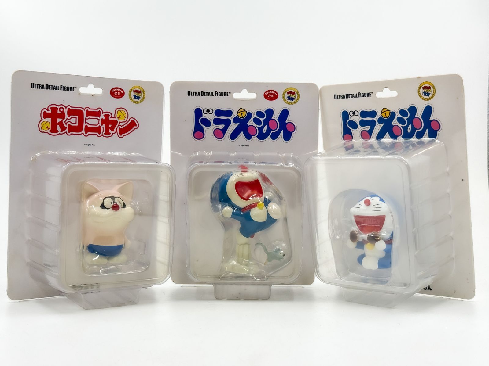 藤子・F・不二雄　ドラえもん　パーマン　ポコニャン　怪物くん　フィギュア　セット UDF ドラえもん ポコニャン フィギュア 3体セット 藤子F不二雄 - メルカリ