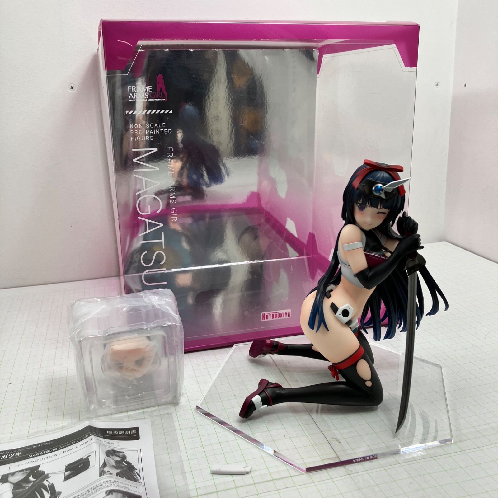 瀬戸店】マガツキ/特典 表情替えパーツ フィギュア フレームアームズ 