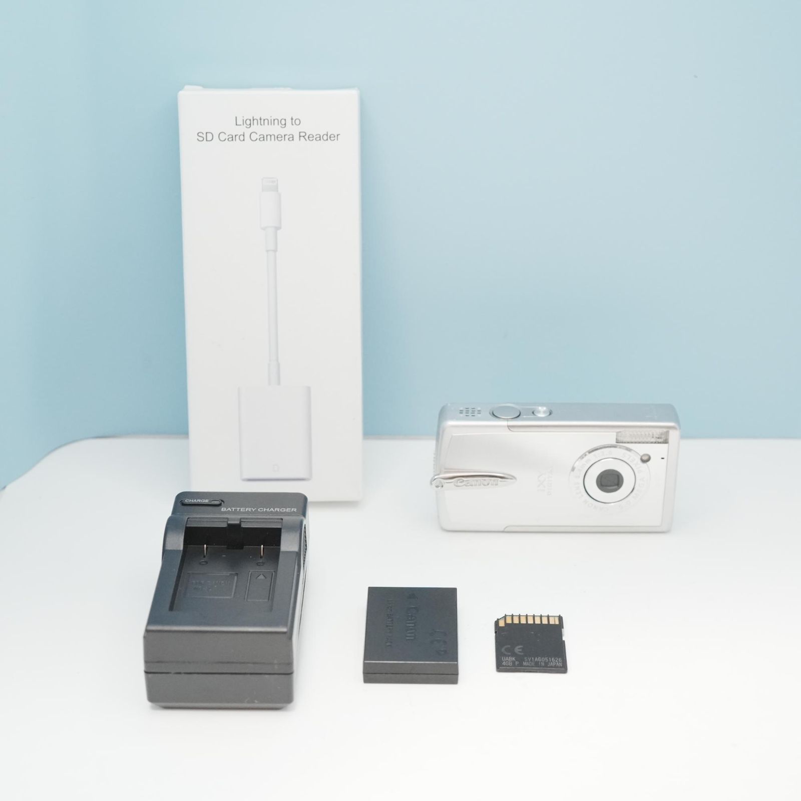 Canon IXY DIGITAL L デジカメ スマホ転送OK フルセット a6314 - メルカリ