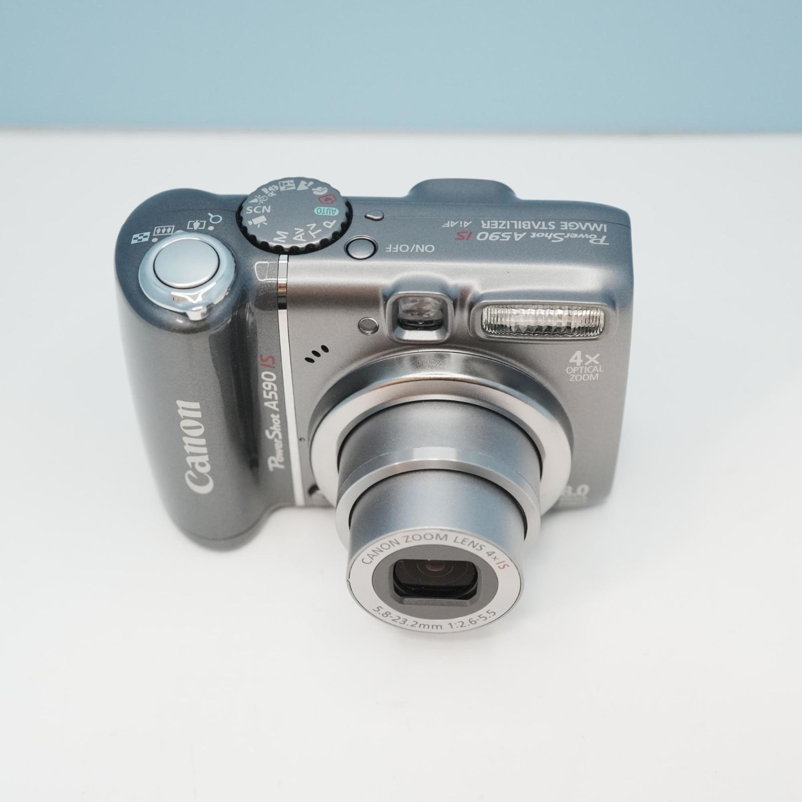 Canon PowerShot A590 IS デジカメ スマホ転送OK フルセット 極美品