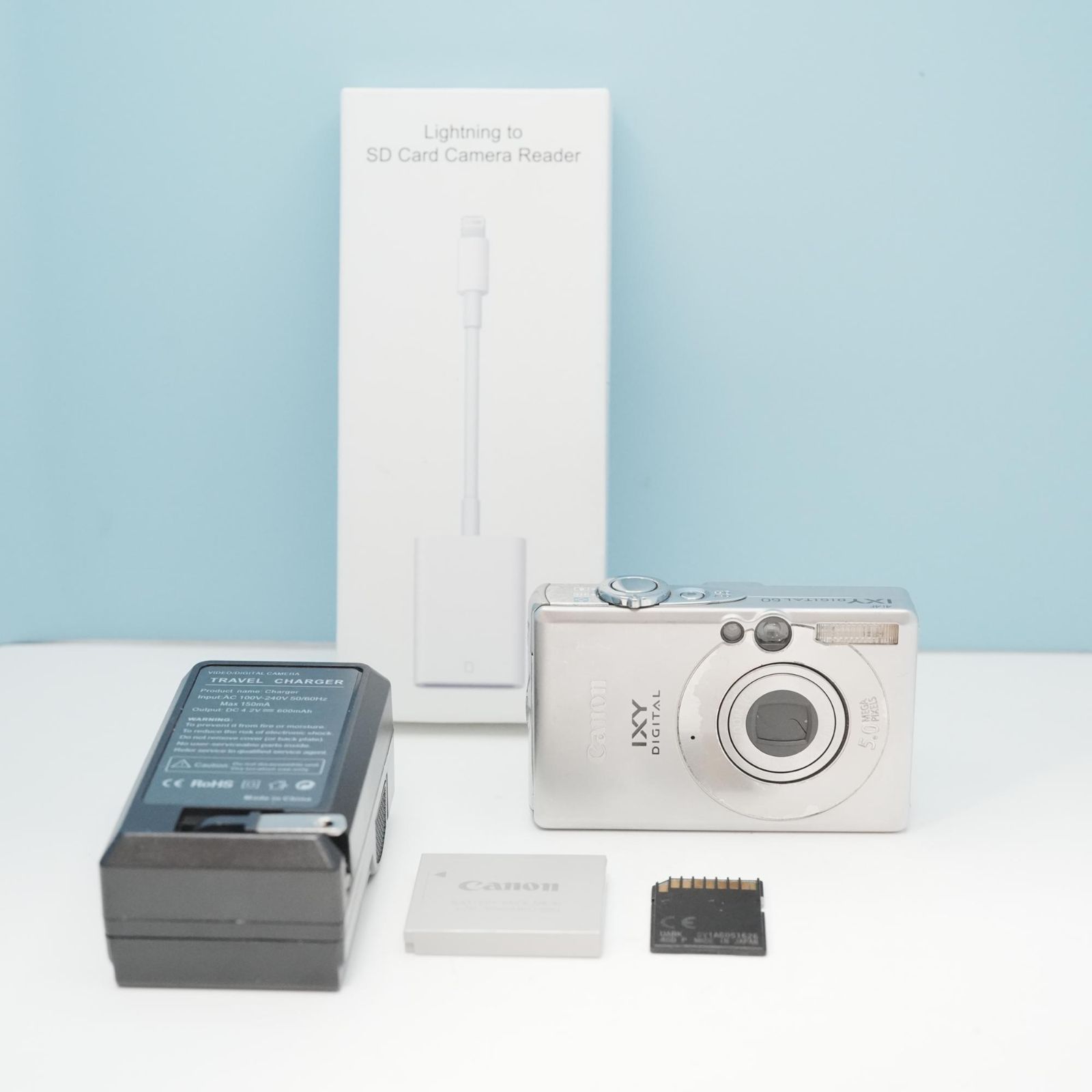 Canon IXY DIGITAL 60 本体と付属品 Canon IXY DIGITAL 60 デジカメ スマホ転送OK フルセット a6296 - メルカリ