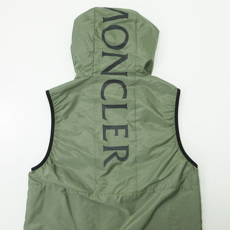 三重本店】 中古 MONCLER | モンクレール MORETAN ロゴナイロンベスト
