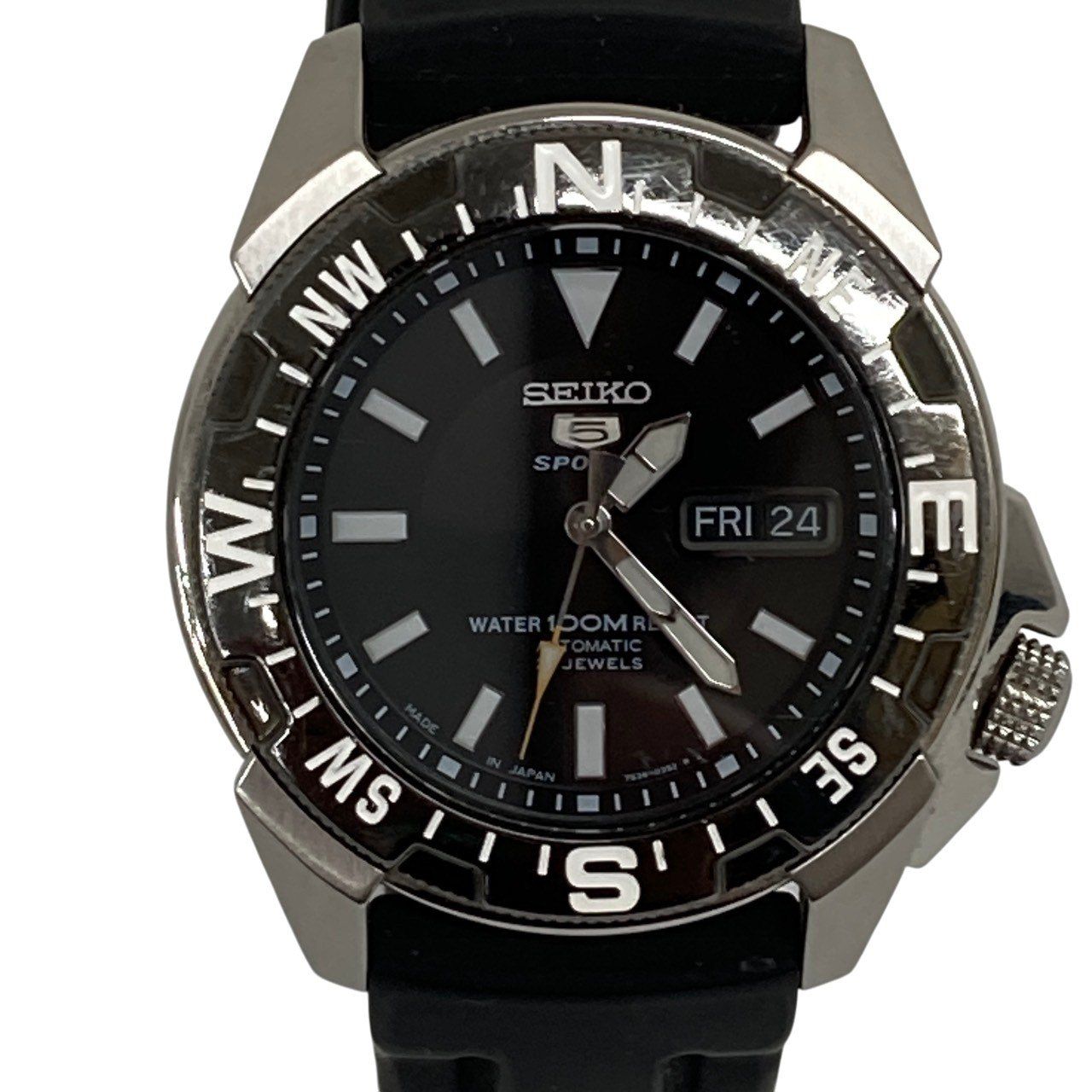 SEIKO 5 SPORTS/セイコー/5/スポーツ/ダイバン/自動巻/7S36-02P0/稼働 