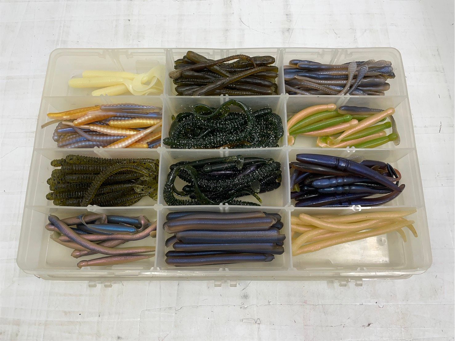 ソフトルアー ワーム大量セット 送料無料h13865 ソフトルアー ワーム 大量 まとめ 釣具 フィッシング