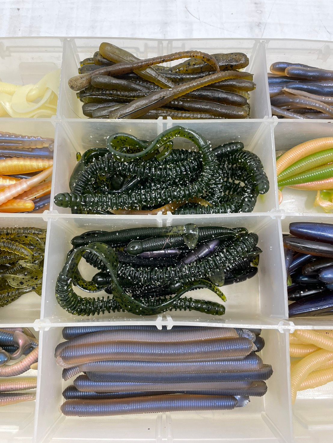 送料無料h13865 ソフトルアー ワーム 大量 まとめ 釣具 フィッシング