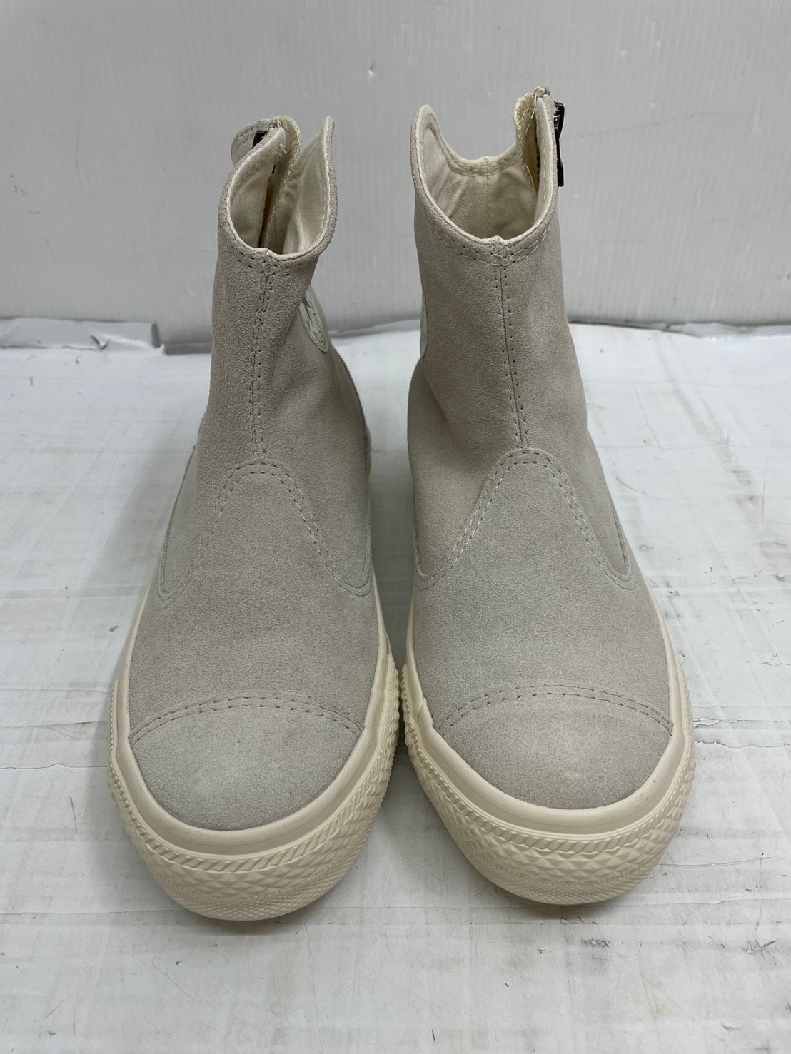送料無料h13912 converse コンバース ウエスタンブーツ スエード 24.5cm レディース ファッション