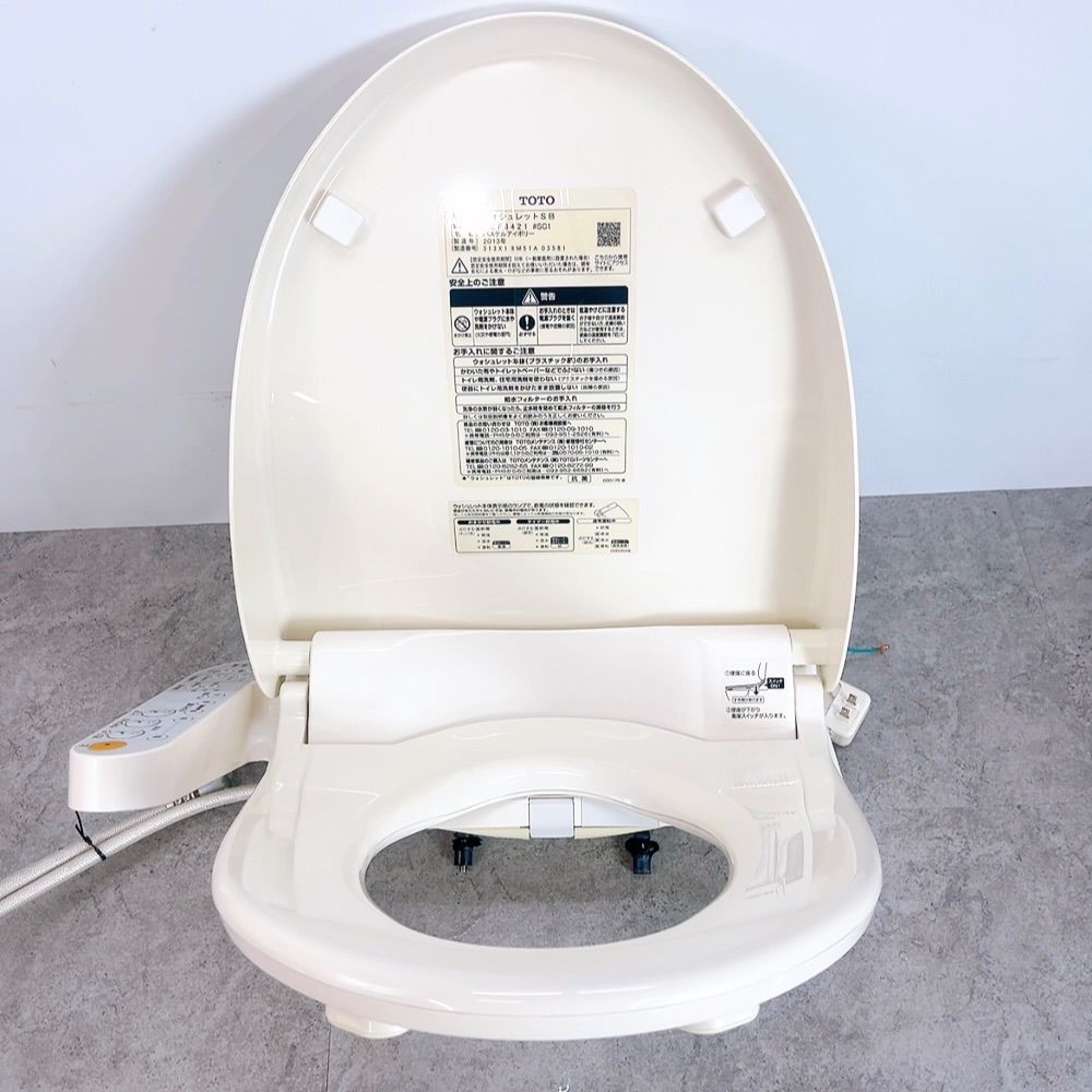 TOTO 温水洗浄便座 TCF6421 ウォシュレット 2013年製 アイボリー 内装 住まい、インテリア