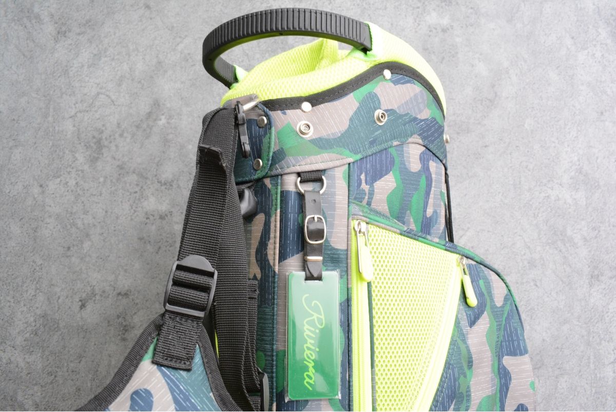 ヘッドカバー付】リビエラ Riviera RCB-181 GREEN迷彩 スタンド式