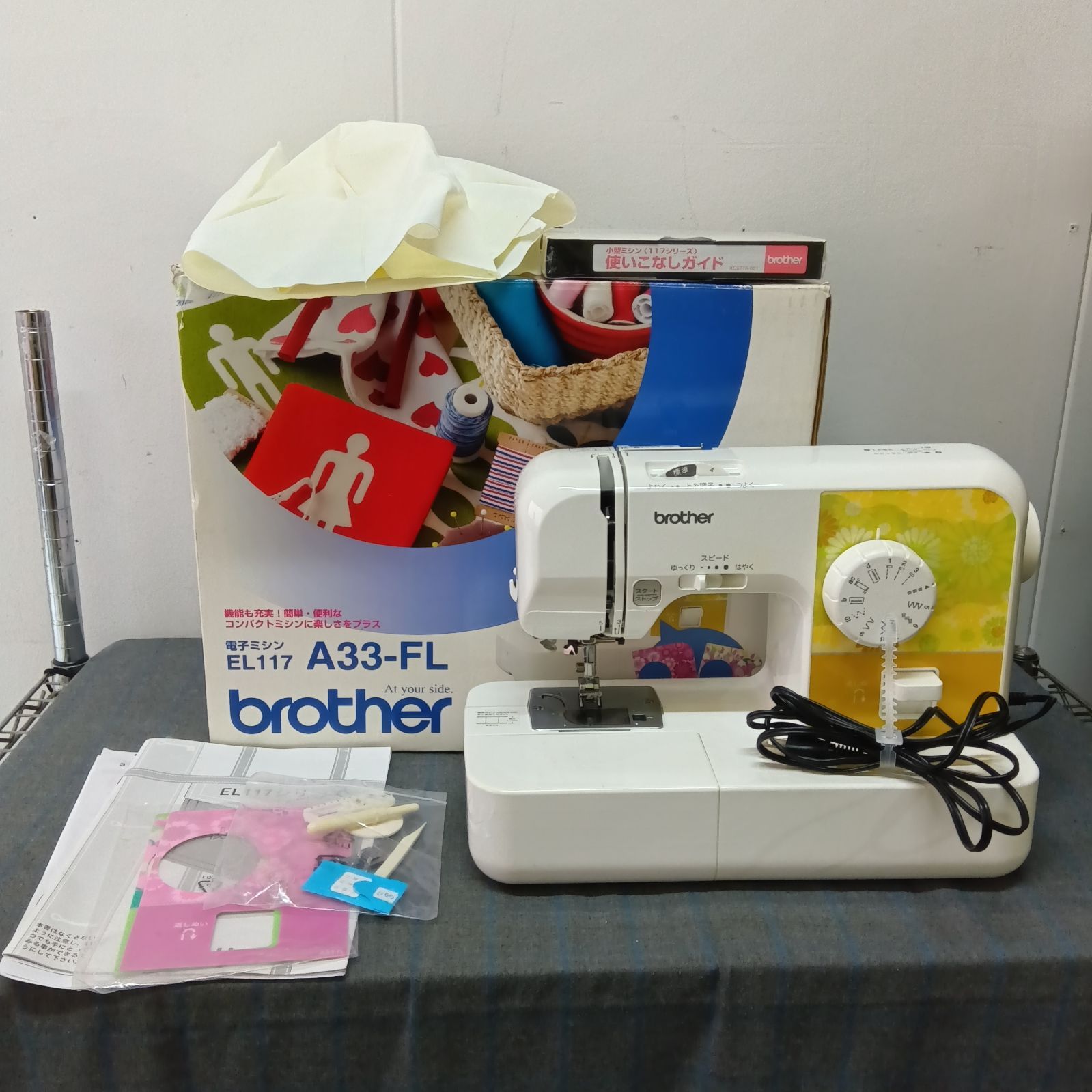 動作保証 ミシン ブラザー A33（ EL117 ） brother ブラザー 電子 