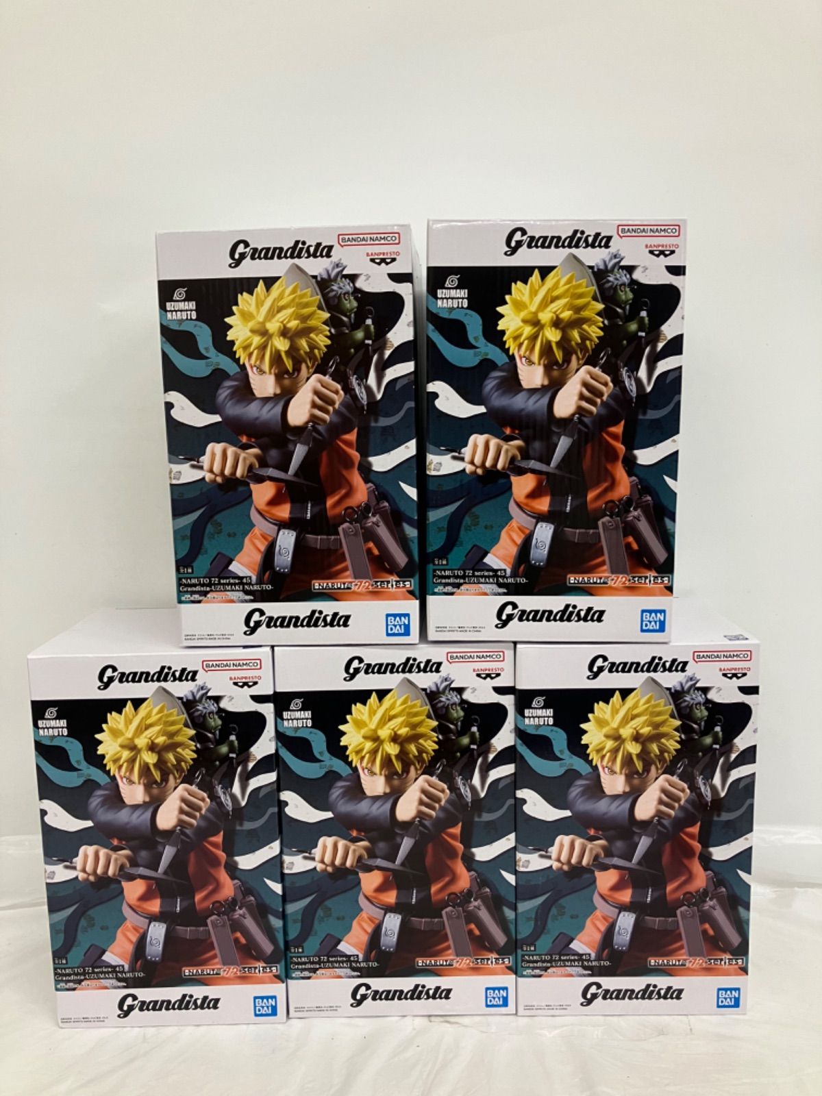 Grandista うずまきナルト フィギュア　4体　新品未開封品 Grandista 1.5 NARUTO うずまきナルト スペシャルエディション