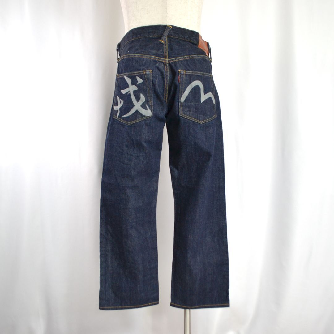 極美品】EVISUエヴィス 日本製 Lot.2000 No.2 戎×カモメ ストレート