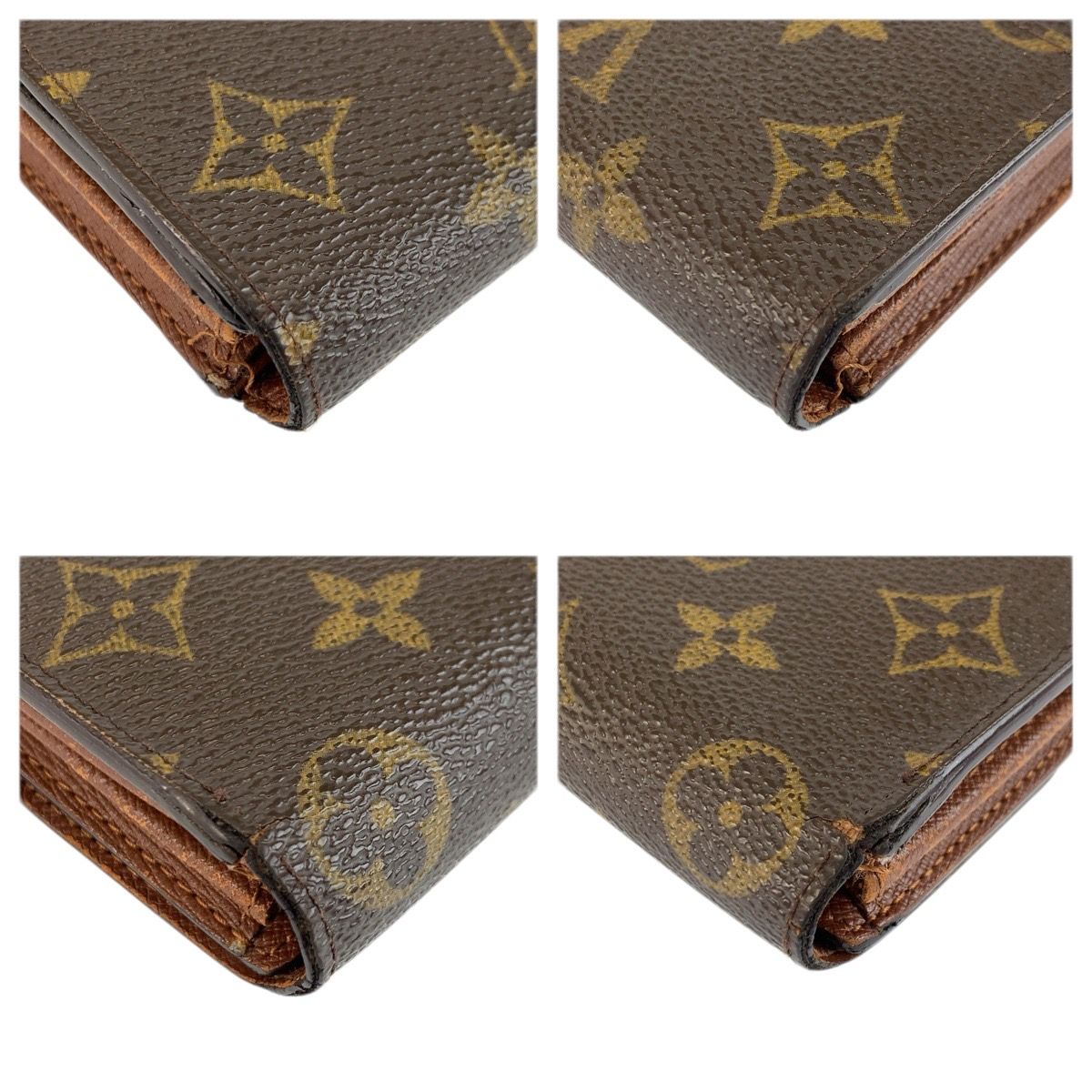 LOUIS VUITTON ルイヴィトン モノグラム ポルトフォイユ サラ ブラウン